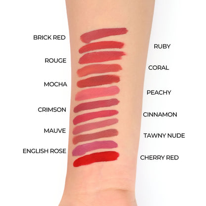 Matte Liquid Lipstick - 11 Ruby