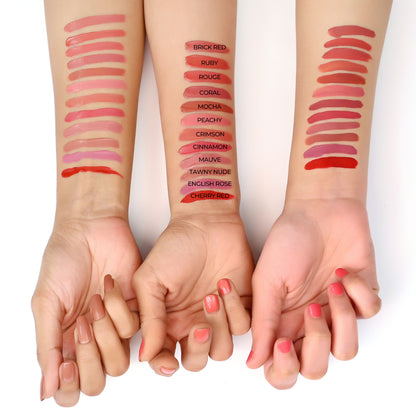 Matte Liquid Lipstick - 11 Ruby